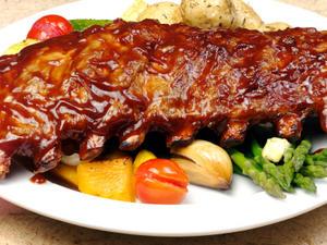 Wild Boar BBQ Spare Ribs